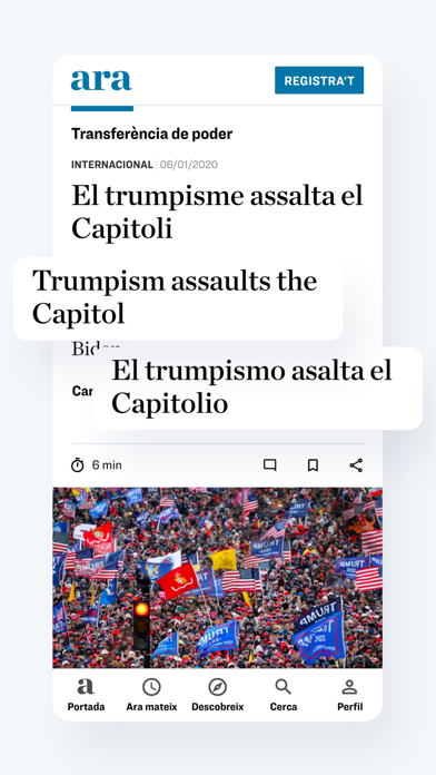 Diari ARA Screenshot