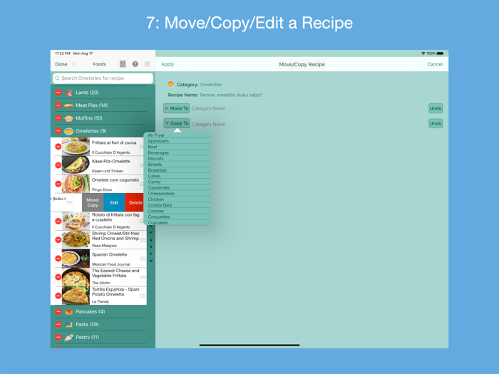 Recipe Collector