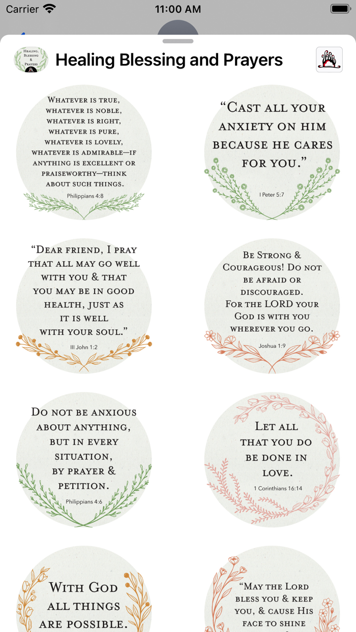 Healing Blessing and Prayers