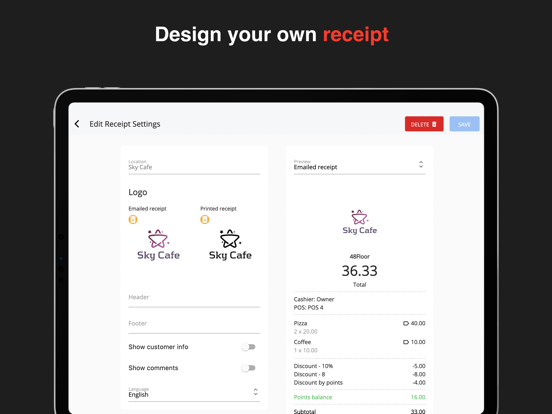 Alto’s POS & Inventory System iPad screenshot 7 - Business app