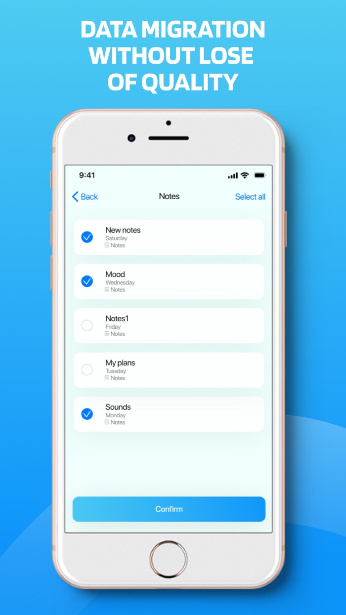 Transfer my Data  Copy Files