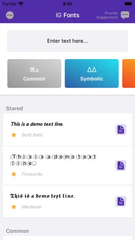 Game screenshot IG Fonts: Fonts for Instagram mod apk
