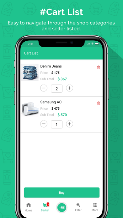 MRetailShop Screenshot