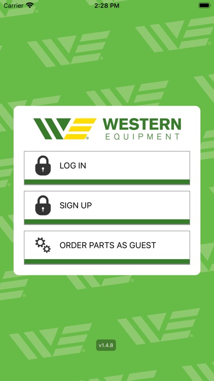 Western Equipment Portal