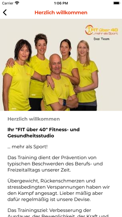 FIT über 40 Heide Screenshot