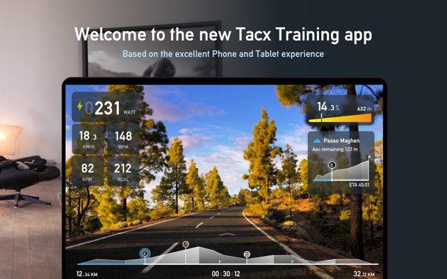 ‎Tacx Training™ Capture d'écran