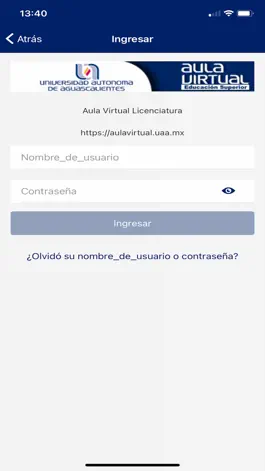 Game screenshot Ámbito Académico UAA apk