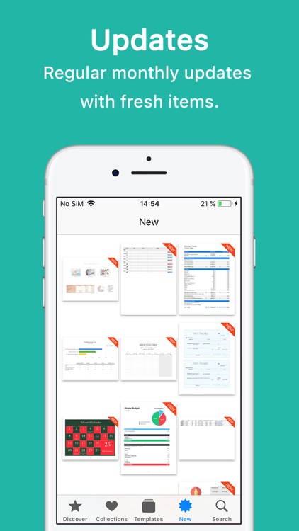 Templates for Numbers screenshot-4