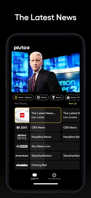 Pluto Tv Live Tv And Movies On The App Store