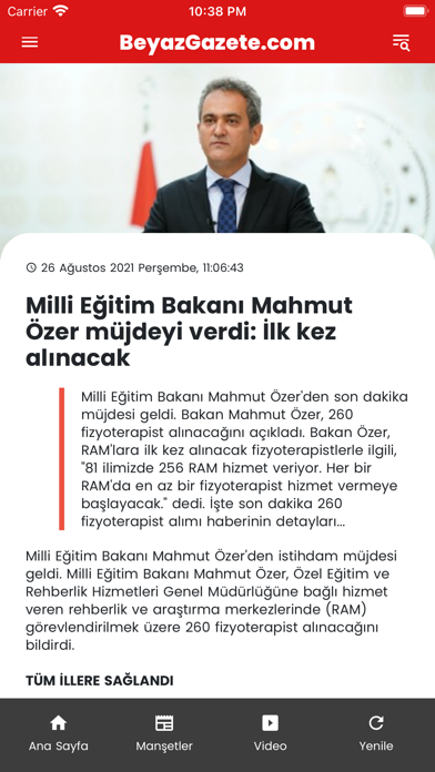Beyaz Gazete Screenshot