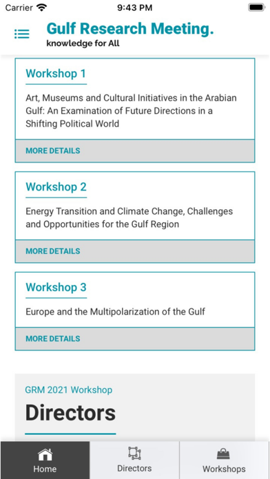 Gulf Research Meeting Screenshot