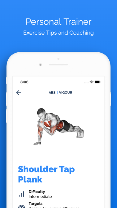 Flat Stomach - Core Exercises Screenshot