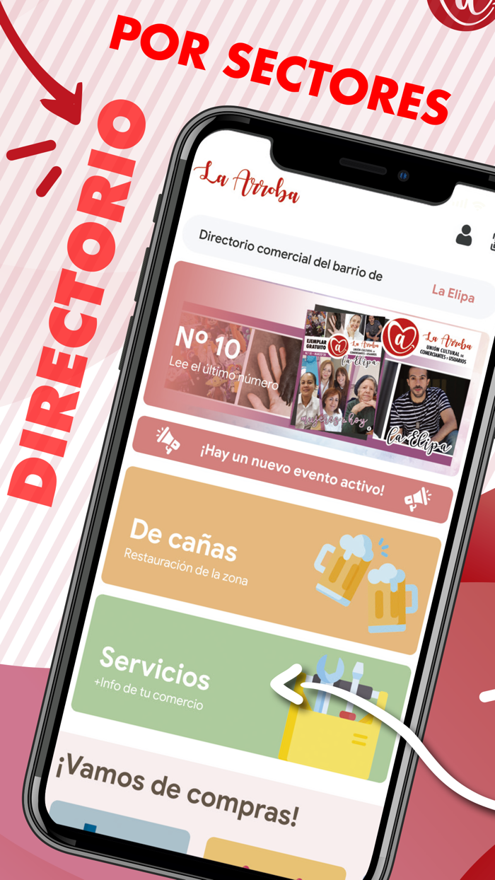 La Arroba Comercio y Usuarios