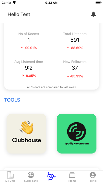 Social Connector Screenshot