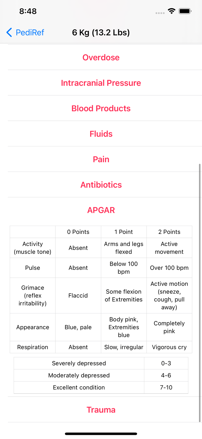 PediRef Pocket Pediatrics