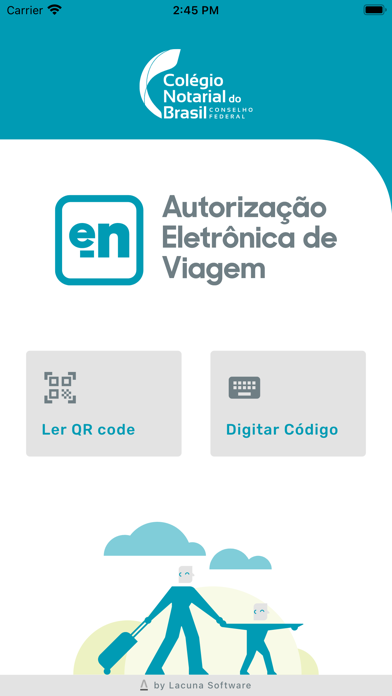 Autorização de Viagem Screenshot