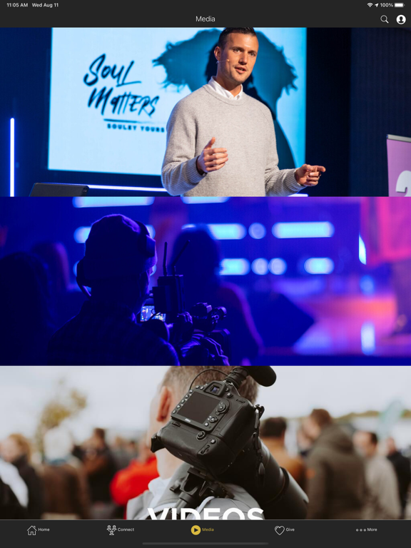 Hope Point Church iPad screenshot 2 - Lifestyle app