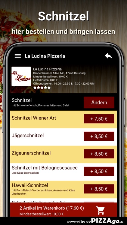 La Lucina Pizzeria Duisburg screenshot-4