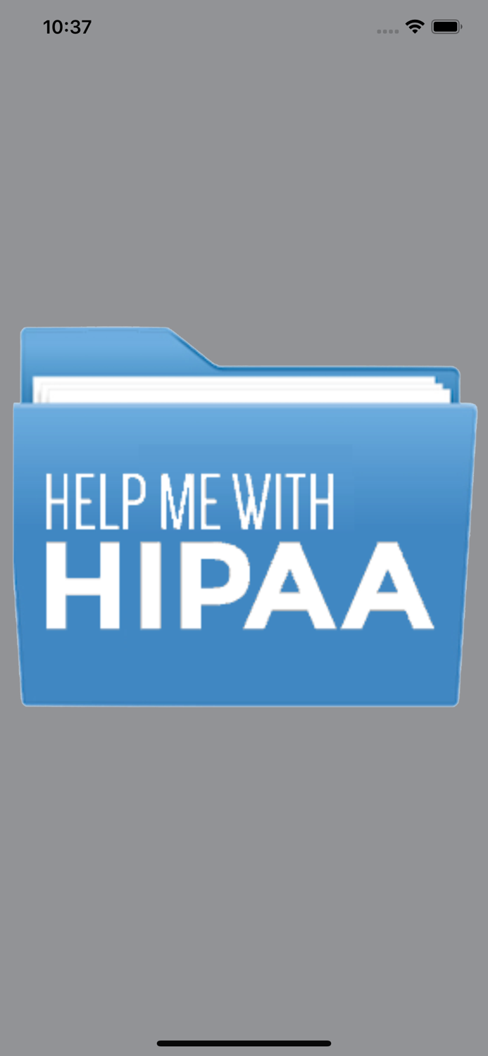 Help Me With HIPAA