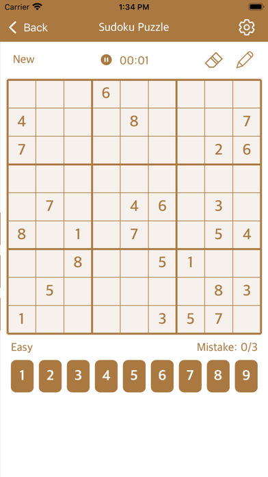 Classic Sudoku - Number Games Screenshot