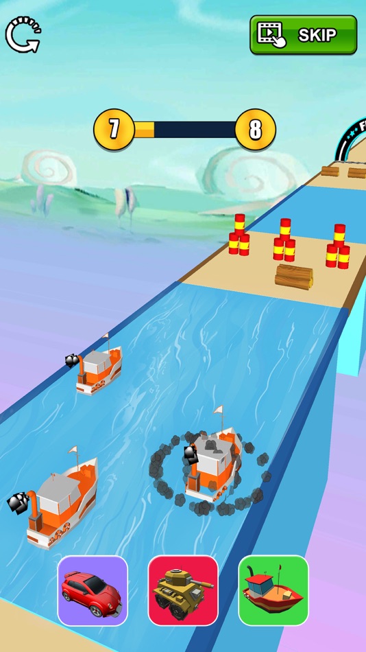 #2. Epic Car Transform Race (iOS) 由: Squad Cell