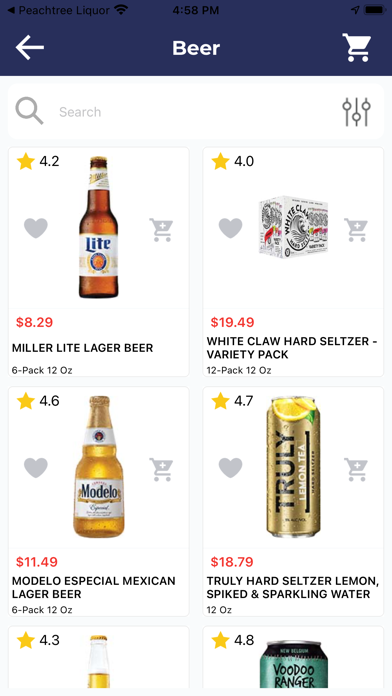 Monarch Liquor Screenshot