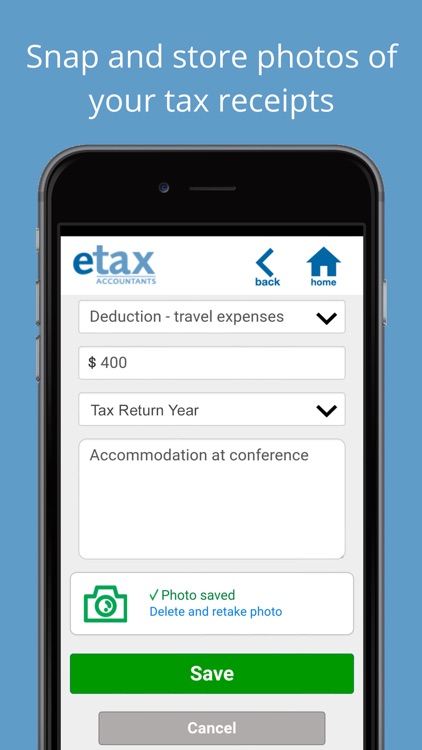 Etax Mobile App