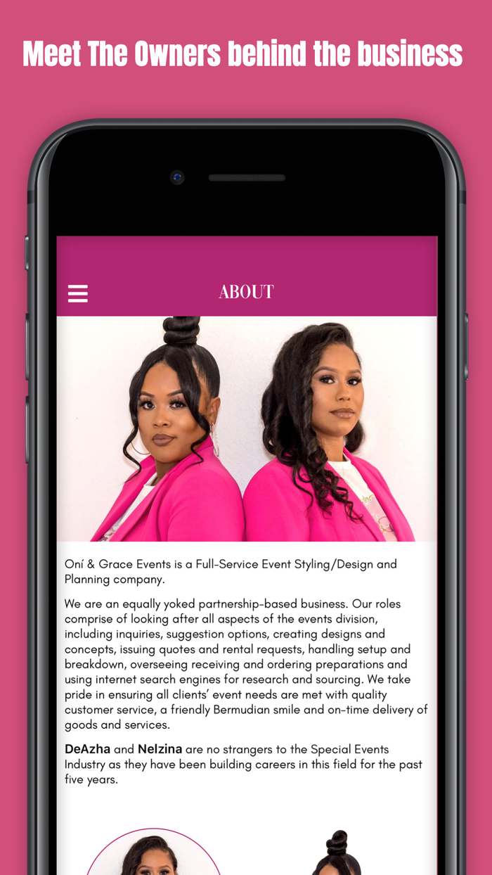 Oni and Grace Events