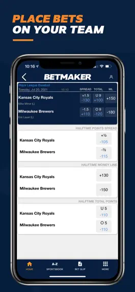 Game screenshot BetMaker™ Sports Betting App hack