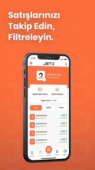 Jetd Seller Screenshot