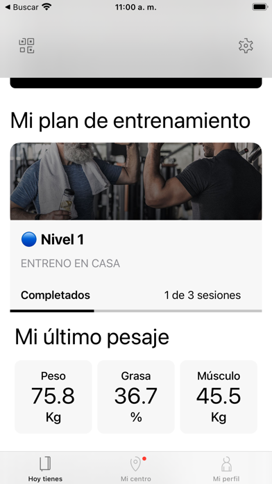 Fitness One Screenshot