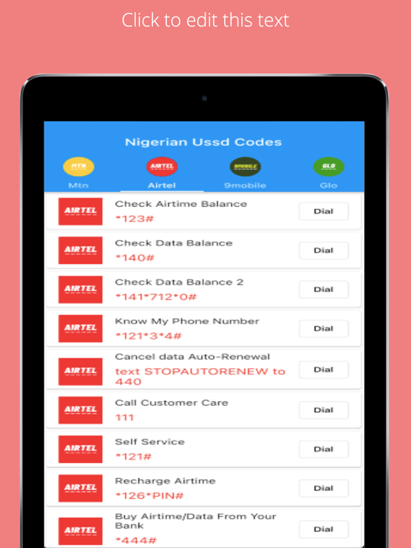 Nigeria Network Ussd Codesのおすすめ画像3
