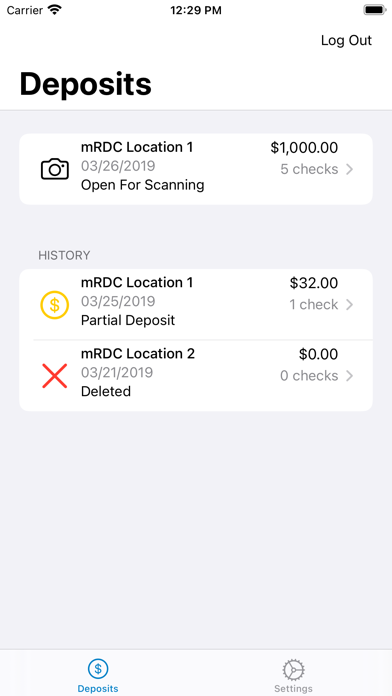 Commercial Bank Business mRDC Screenshot