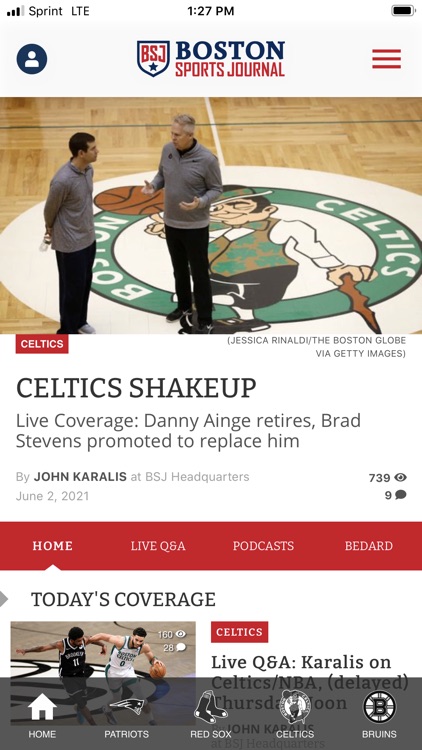Boston Sports Journal