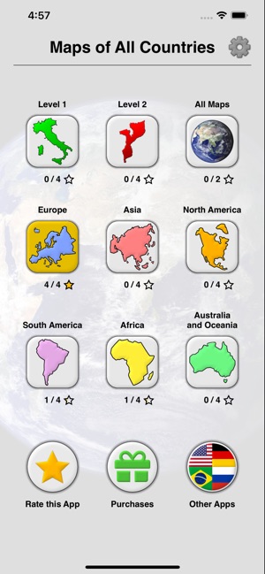 Mapas de todos os países: Quiz – Apps no Google Play