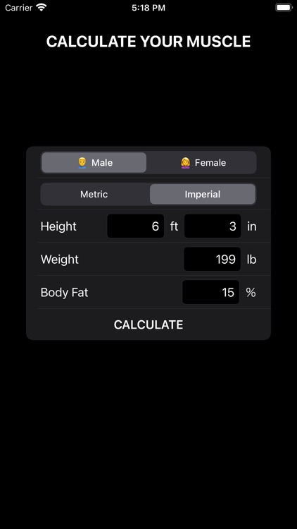 Muscle Calculator by Vividly Technologies Inc.
