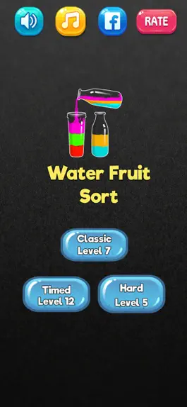 Game screenshot Liquid Sort:Fruit Water Puzzle mod apk