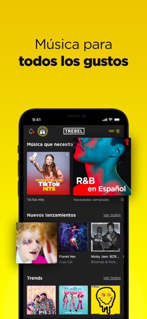 TREBEL: Descarga música legal en App Store