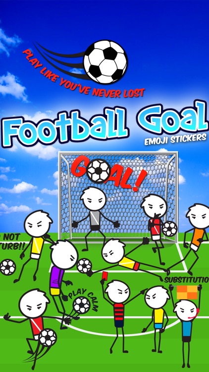 Football Goal Emoji Stickers