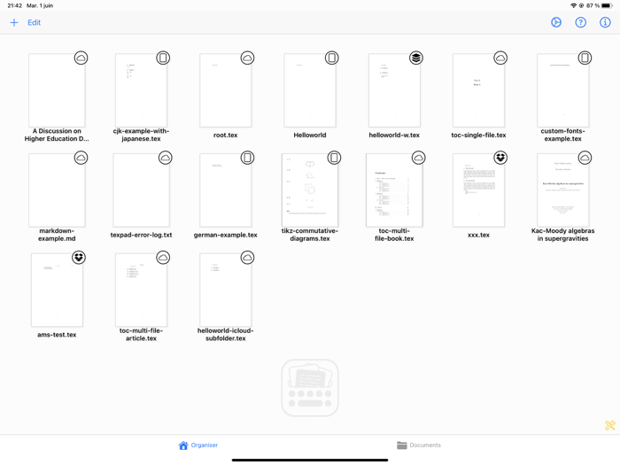 Texifier  LaTeX editor