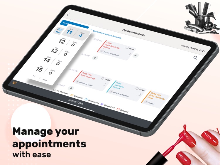 Salon Manager: Book & Manage