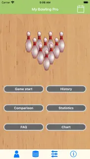 my bowling pro iphone screenshot 1
