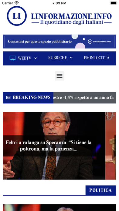 Linformazione Screenshot