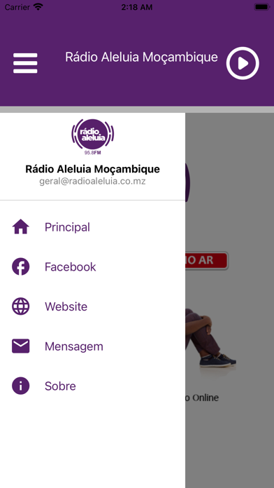 Rádio Aleluia Screenshot