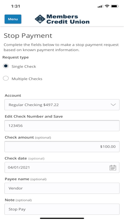 Members Credit Union Mobile screenshot-3