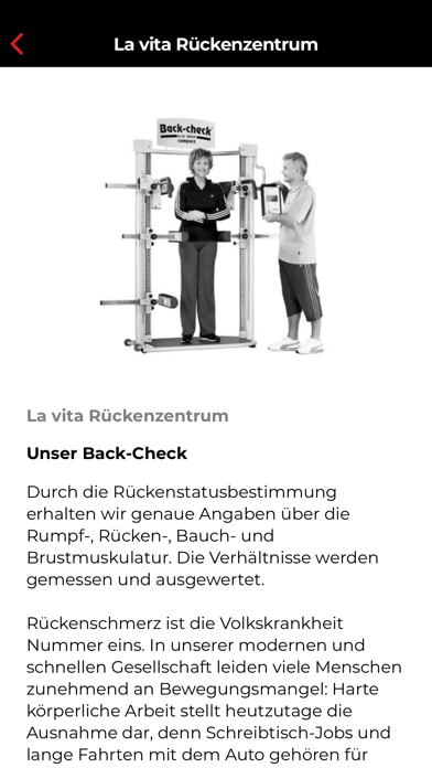 La Vita Fitness Screenshot