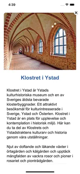 Game screenshot Klostret i Ystad Guide mod apk