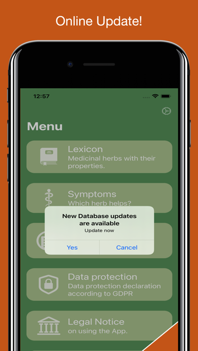 Medicinal Herbs Lexicon Screenshot