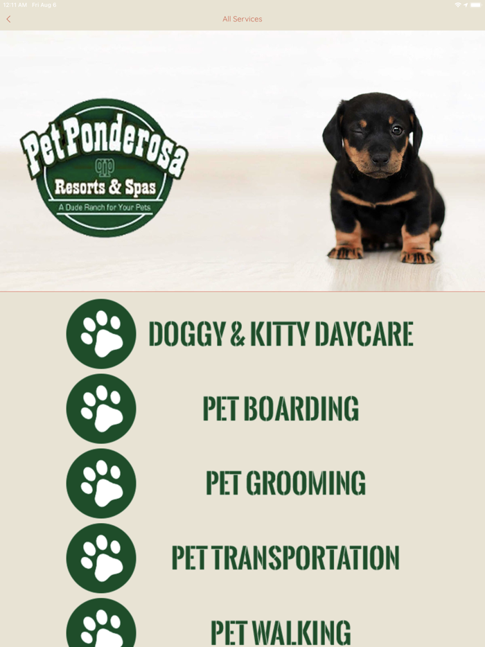 Pet Ponderosa Resorts and Spa