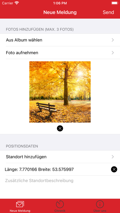 BürgerApp Stadt Wittmund Screenshot